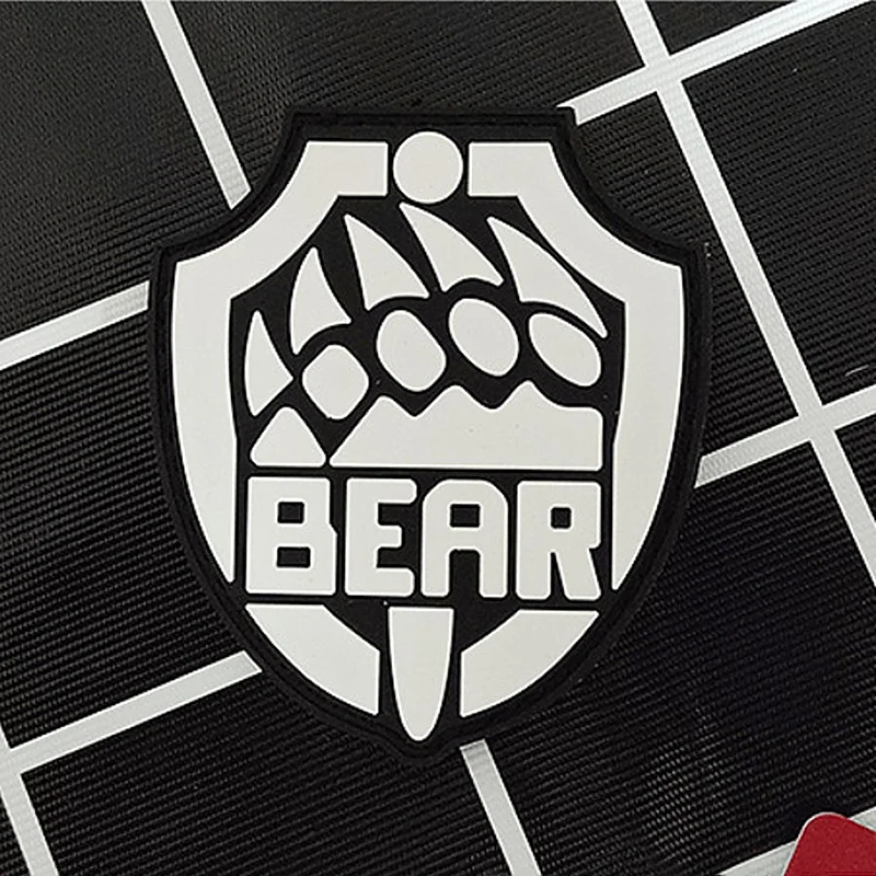 Parches de PVC 3D del capítulo del equipo USEC de oso, Escape ruso alrededor de Tarkov, emblema táctico para campamento circundante, apliques, insignias para ropa - imagen 3
