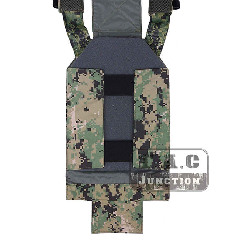Emerson-chaleco táctico adaptable estilo MOLLE, chaleco de armadura de ataque de asalto, ligero, ajustable, rápido, AOR2 - imagen 5