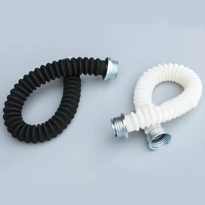 Máscara de Gas de 0,5 m-1m, respirador de pintura en aerosol con tubo de aire, gran visión, seguridad industrial, protección laboral, resistente a ácidos y álcalis - imagen 3