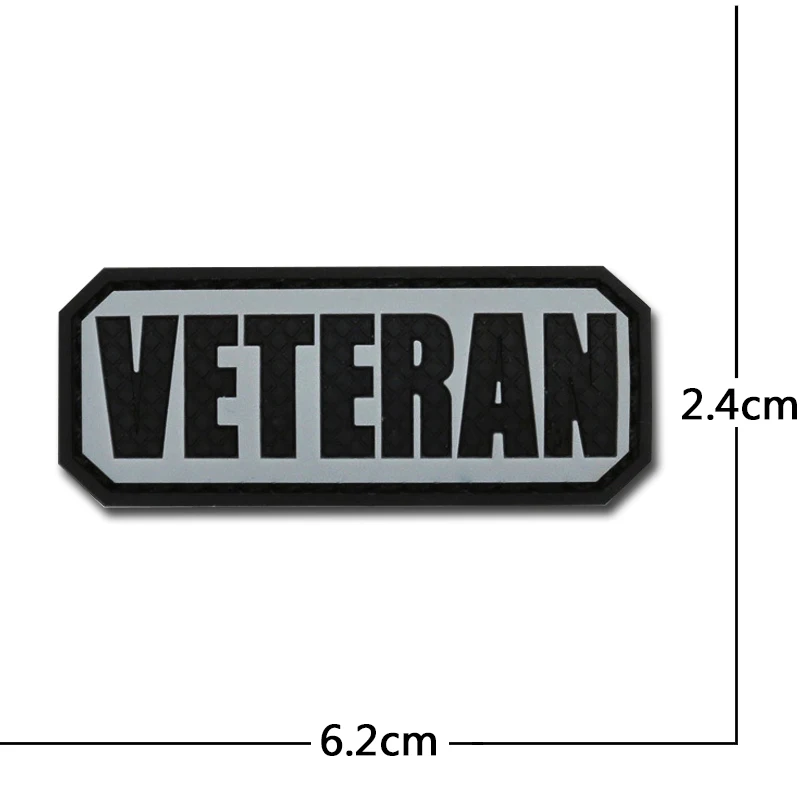 Parche de goma de PVC 3D de alta calidad, insignia de brazalete militar táctico, gancho, pegatinas de tela, aplique de emblema de hombro - imagen 5