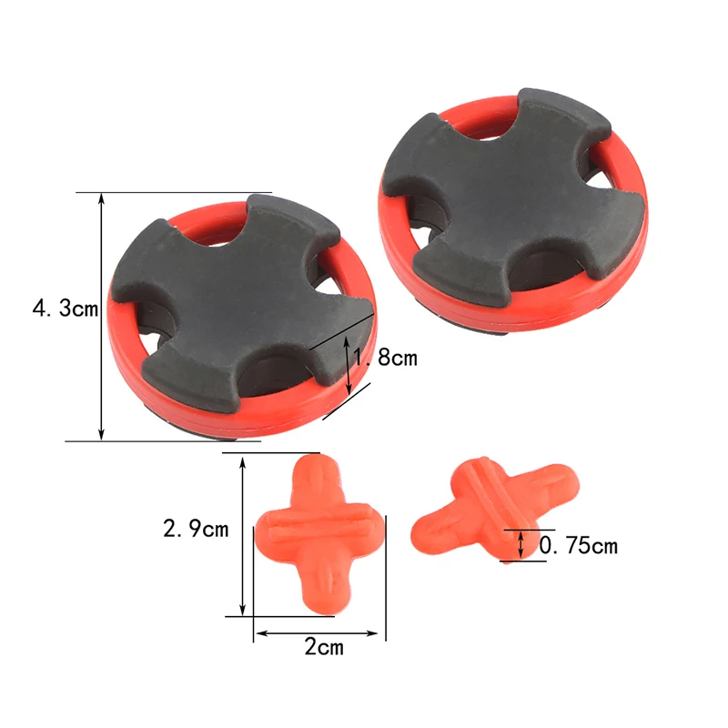 Estabilizador de arco compuesto de 2 piezas, silenciador de extremidades de arco, amortiguador de vibración para tiro con arco al aire libre, accesorios de caza - imagen 3