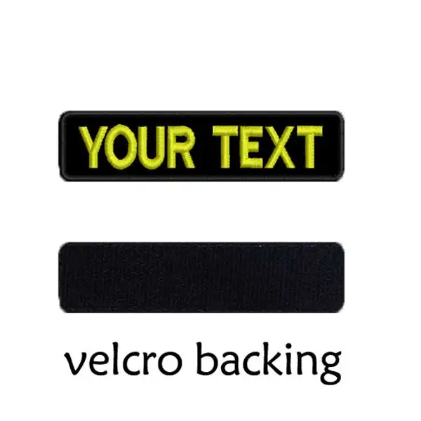 yellow velcro