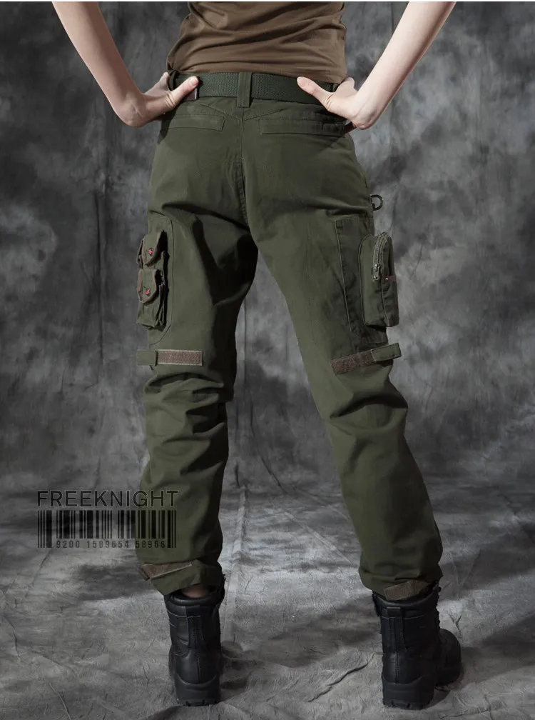 Force-monos con múltiples bolsillos para hombre y mujer, pantalones Cargo para exteriores, senderismo, Camping, ropa de trabajo - imagen 4