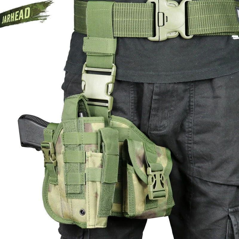 Funda de pistola de mano táctica, combinación, pierna caída, para GL 17, M9, 1911, M9A1, SP2022, P228, P229, P226, PPK, USP - imagen 5