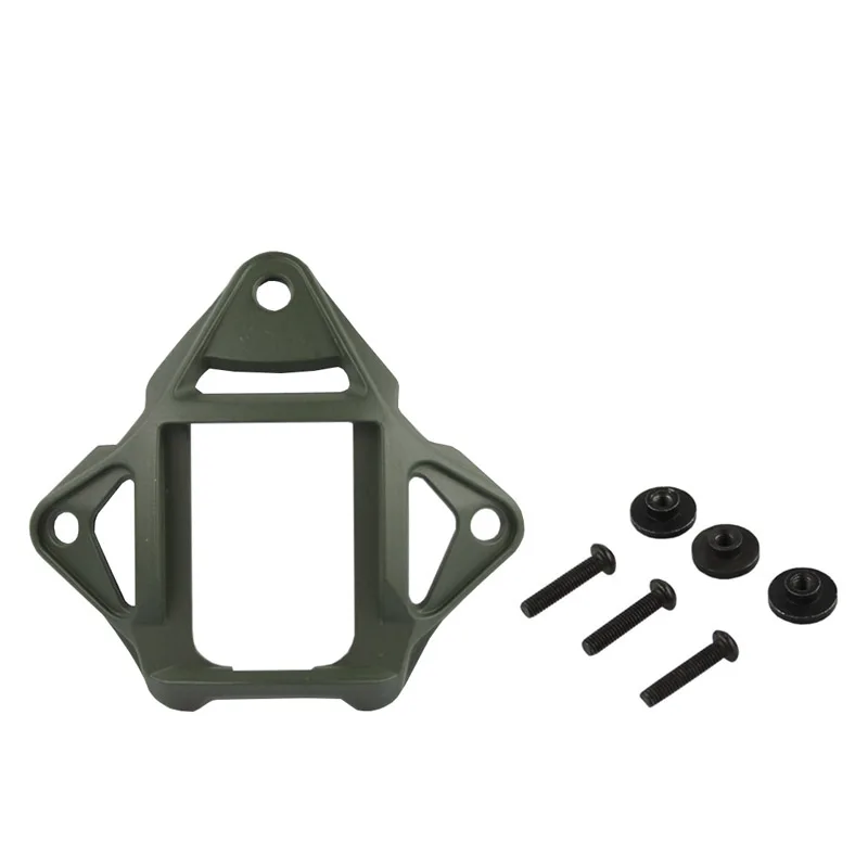 Casco táctico VULPO, cubierta Vas, adaptador de montaje NVG de tres agujeros, compatible con casco MICH ACH rápido - imagen 3