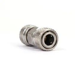 Acoplador rápido hembra doble acero inoxidable para aire comprimido
