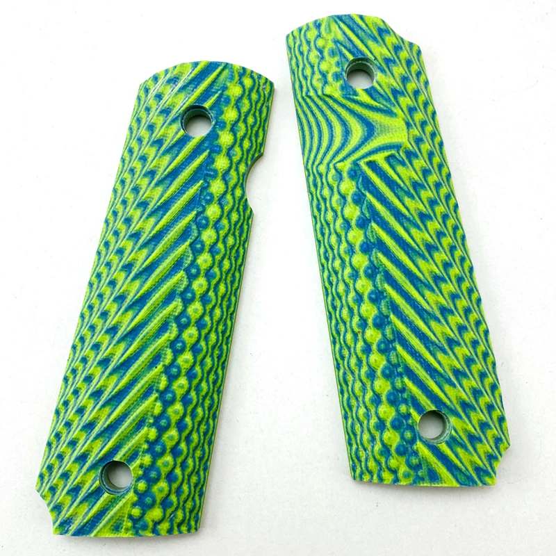 Empuñaduras de mango de material G10, parche personalizado, CNC, 4 colores, 1911 unidades - imagen 5