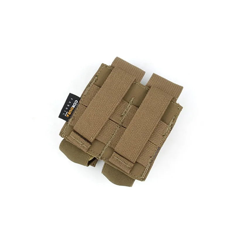 Bolsas dobles de 40mm, chaleco táctico para exteriores, bolsa de accesorios MOLLE, equipo - imagen 3