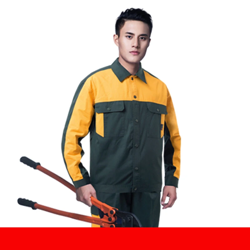 Uniformes de trabajo finos y transpirables para hombre, conjunto de ropa de reparación de automóviles, ropa de trabajo para Taller de fábrica, monos mecánicos para marineros, 4XL - imagen 5