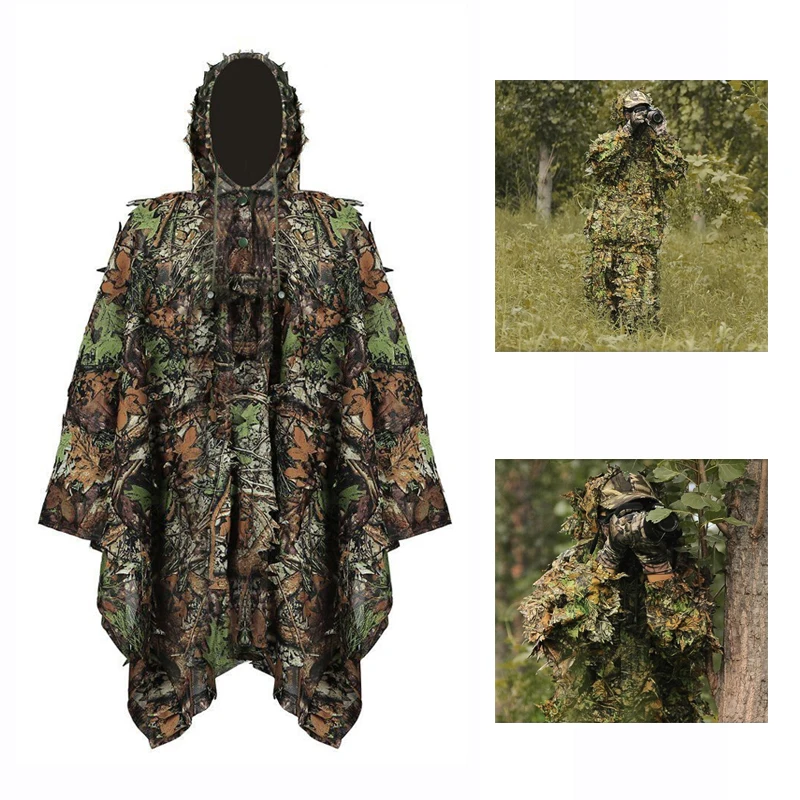 Ropa táctica militar de francotirador Idogear, Ghillie de caza, pantalones de traje de cazador, uniforme para hombre, ropa de francotirador Airsoft para caza - imagen 2