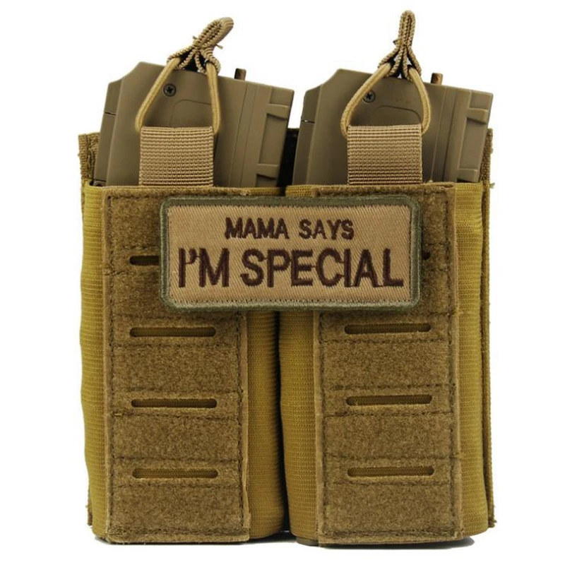 Bolsa táctica doble Triple Molle para Ar15 M4 M16 5,56 7,62mm Rifle Mag bolsa caza Airsoft chaleco portador de cintura - imagen 5