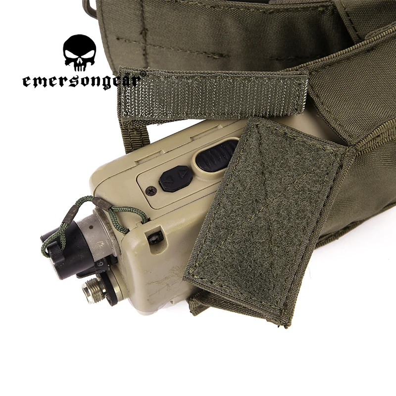 EMERSONGEAR táctico PRC148/152 bolsa de Radio Walkie Talkie titular riñonera Molle bolsillo con liberación Airsoft caza al aire libre Nylon - imagen 4