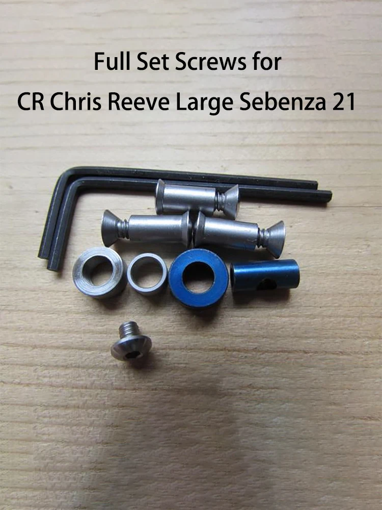 Juego de tornillería y herramientas para Sebenza 21