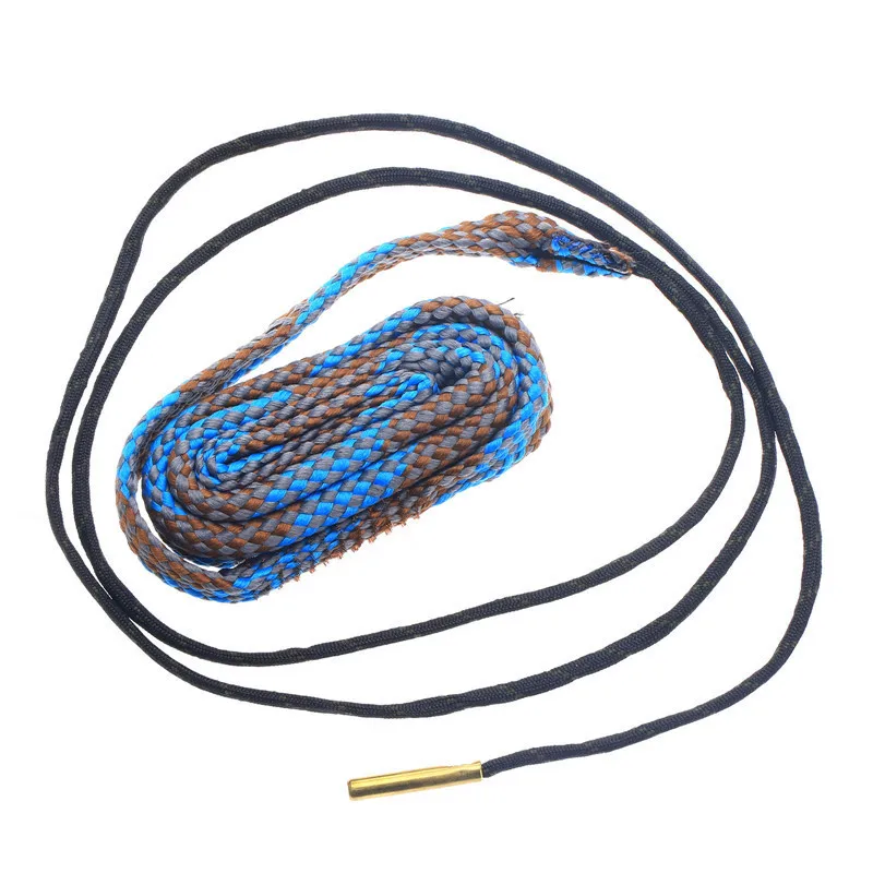 G11:.35 Cal.350.357.358.375 Limpiador de barril de Rifle Cuerda de limpieza de pistola Cuerda de limpieza de pistola de cobre de nailon Cepillo de limpieza Accesorios para pistola de caza - imagen 4