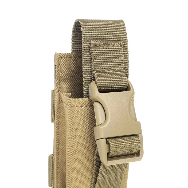 Bolsa táctica militar para Rifle, bolsa para cinturón, Airsoft, cuchillo, Talkie, linterna, Camuflaje, caza, linterna, 1 ud. - imagen 5