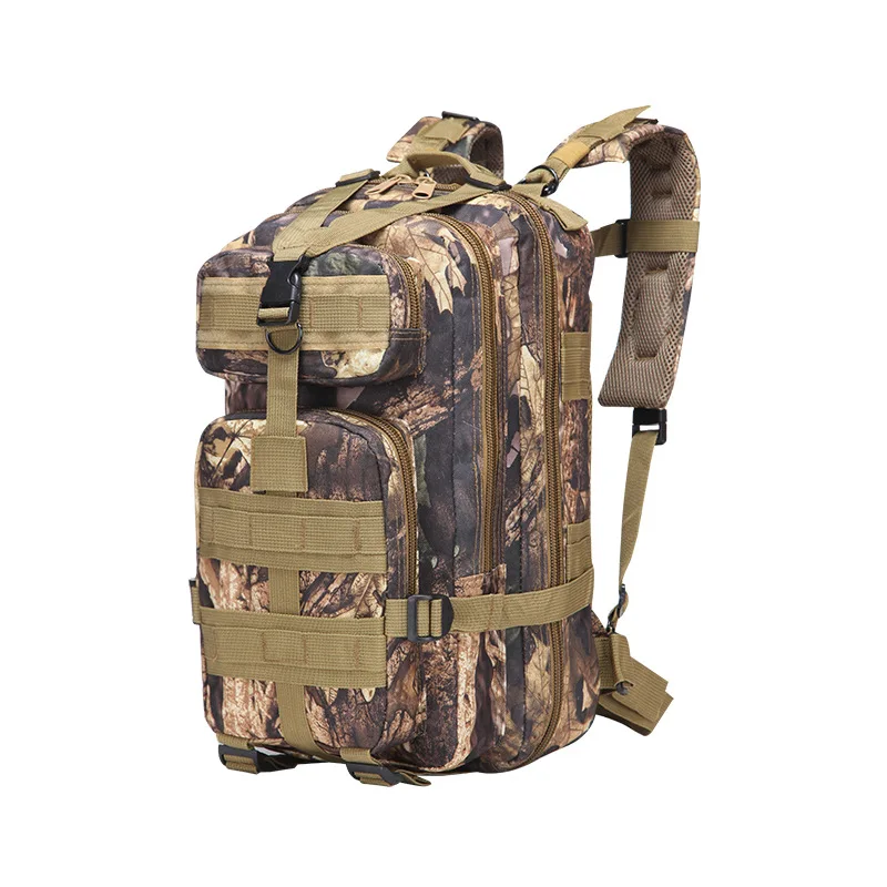 Mochila impermeable de hoja de arce para caza y pesca, bolsa de hombro doble multifuncional, 25L - imagen 2