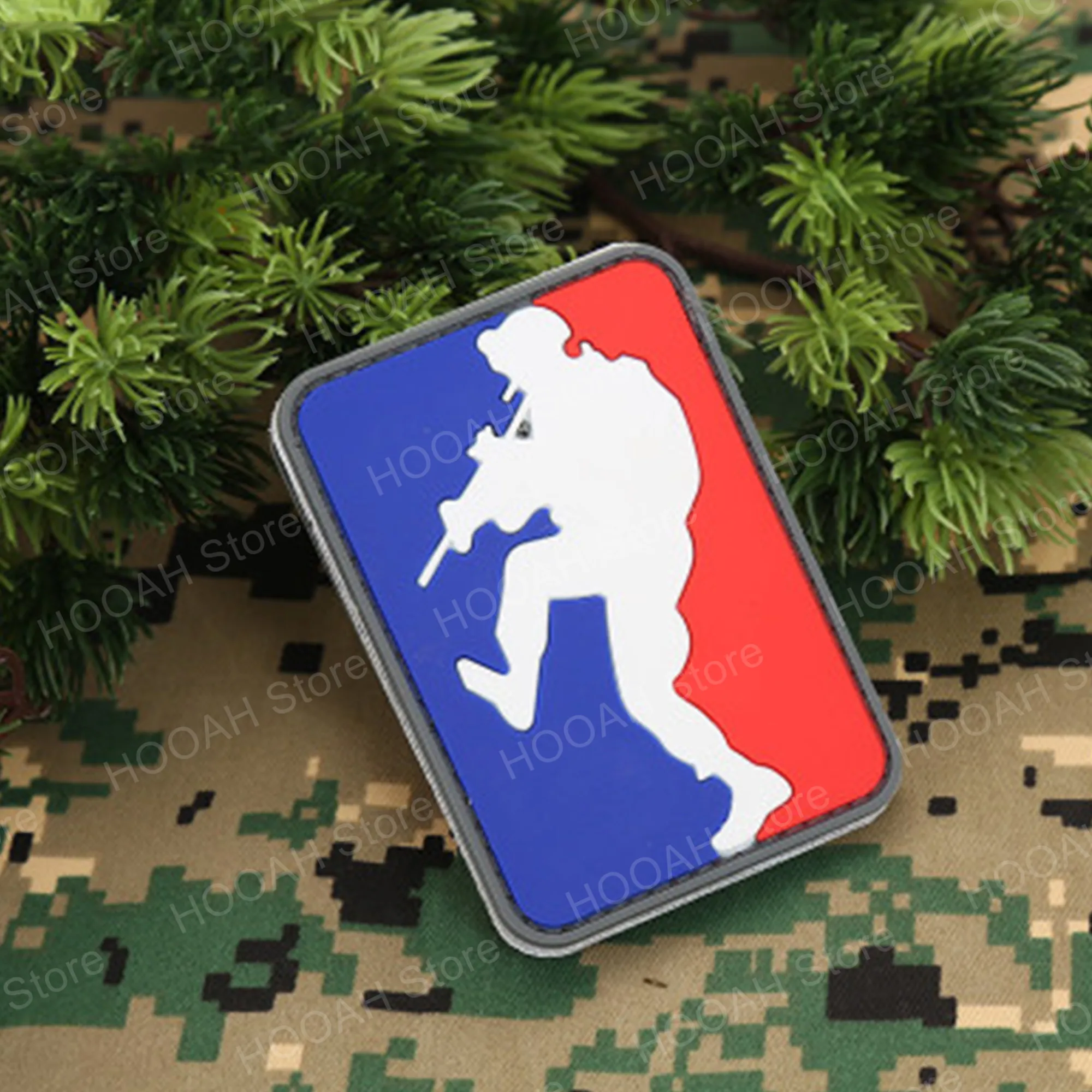 Parche táctico militar ACU DARK MLD, parche del ejército para KICKER de puerta de cuero principal - imagen 3