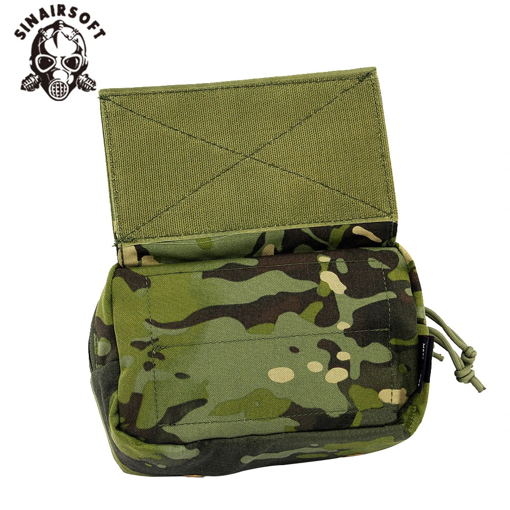 Bolsa de utilidad táctica, riñonera para exteriores, chaleco Molle de caza, portador de armadura CRM CRX D3, aparejo de pecho, bolsa de descarga de caída - imagen 3