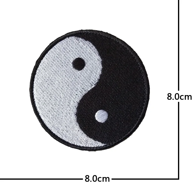 Parches creativos de ondas de abeja, insignia bordada, brazalete con gancho, palo 3D en la correa de la chaqueta, pegatinas para mochila - imagen 2