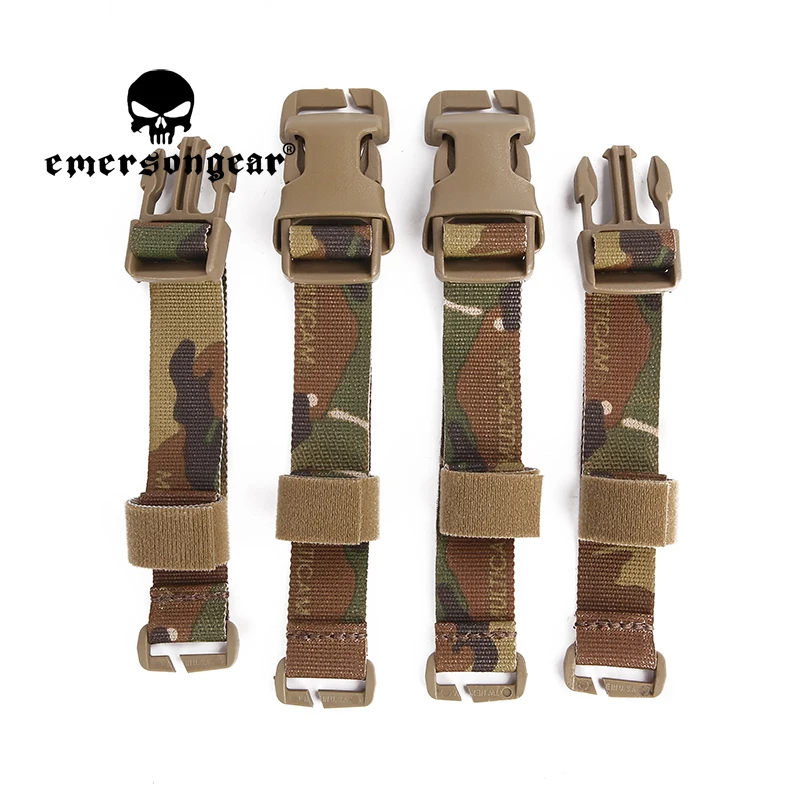 Emersongear-Kit adaptador de aparejo de pecho táctico para chaleco, accesorios tácticos de Trekking ajustables, tiro de entrenamiento Airsoft - imagen 3