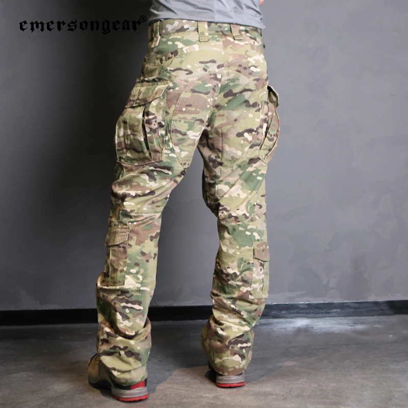 Emersongear-pantalones de campo táctico para entrenamiento de combate, pantalón Cargo de servicio, Airsoft, tiro, caza, deportes al aire libre, senderismo - imagen 4