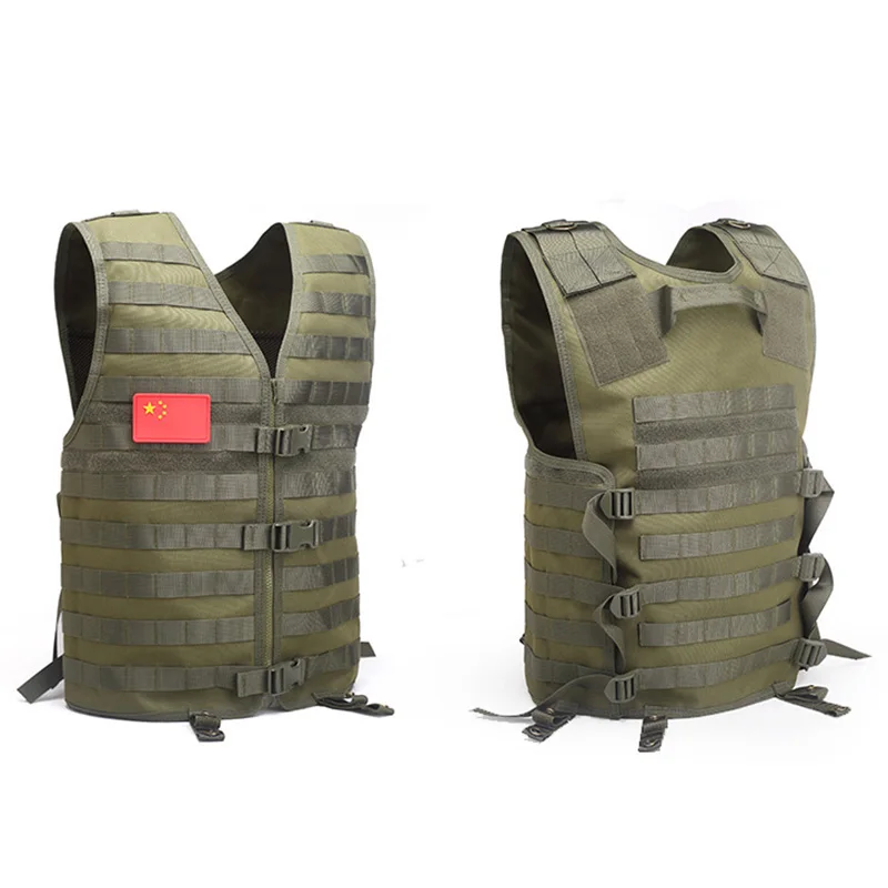 Chaleco táctico militar con funda de alta resistencia chaleco táctico de liberación rápida Regular - imagen 4