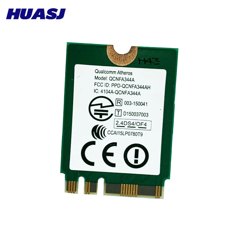 Huasj-adaptador inalámbrico de CA, wifi, QCNFA344A, NFA344A, banda Dual + BT4.1, tarjeta NGFF - imagen 4