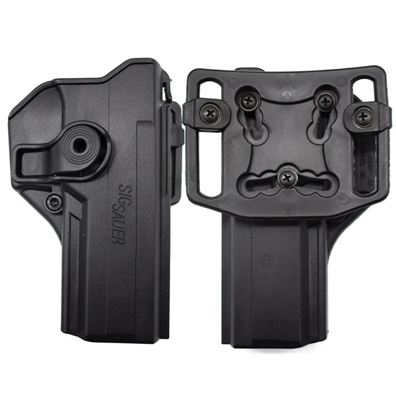Funda táctica para pistola P250, cinturón, funda para pistola, funda para pierna caída, funda Universal para caza, Clip para cinturón, cuña - imagen 2