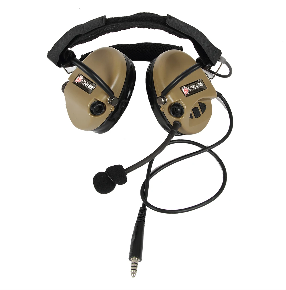 Auriculares tácticos TS TAC-SKY TCI LIBERATOR II SORDIN, orejera de silicona, reducción de ruido, captación de disparo - imagen 5