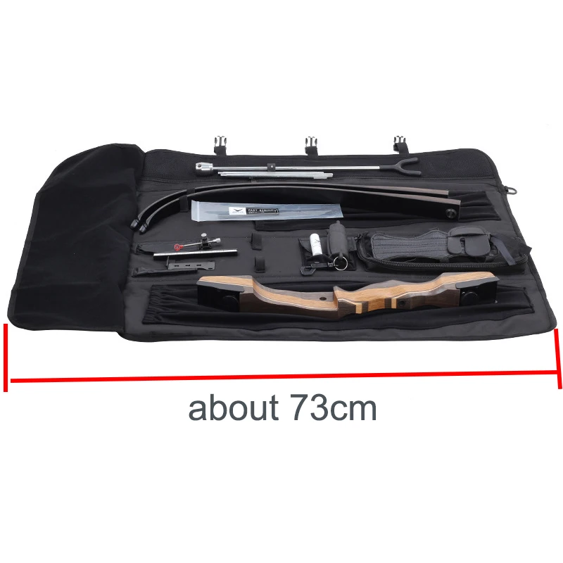 Bolsa de flecha de Slung, estuche de arco recurvo, bolsa de almacenamiento plegable, bolsa de arco recurvo, Asa de hombro, bolsa de arco de tiro con arco - imagen 5