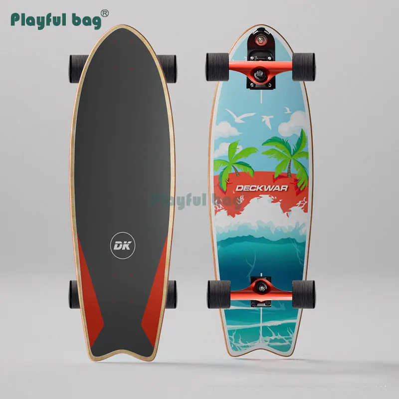 Playful Bag-patineta profesional P7 de 32 pulgadas, tabla de Arce, rodamientos de alta velocidad, alta calidad, AMB02 - imagen 5