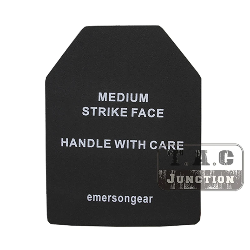 Placa balística simulada Emerson tamaño mediano ligero EVA Airsoft SAPI inserto para JPC AVS LBT chaleco portador de placa 2 unids/set - imagen 4