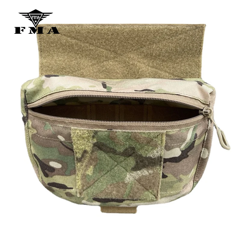 FMA nuevo chaleco táctico bolsa para el vientre Multicam paquete de expansión Abdominal bolsa de accesorios RS6696 - imagen 5
