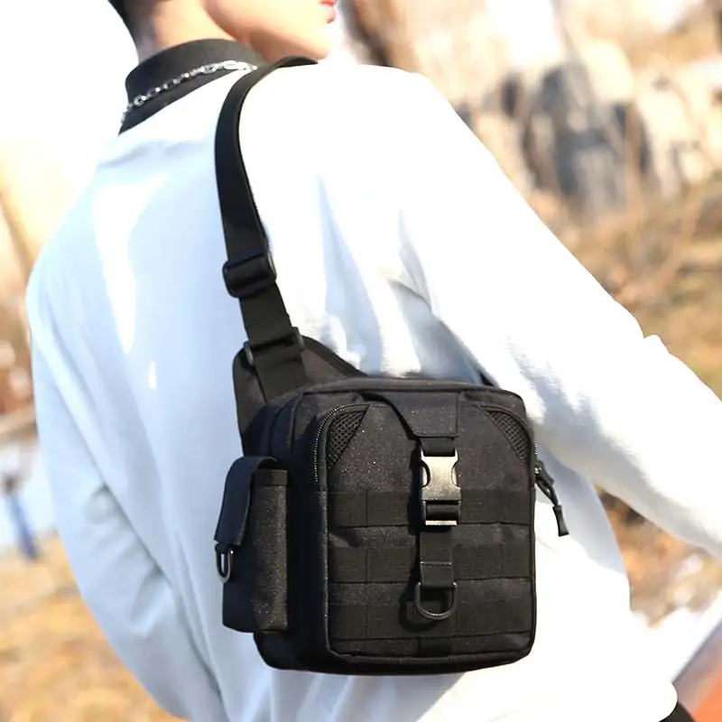 Bolso Táctico Crossbody - Sistema de anclaje MOLLE