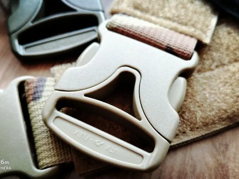 Hebilla de liberación rápida de hombro para chaleco táctico MOLLE AVS BK/CB/RG/MC, 1 unidad - imagen 3