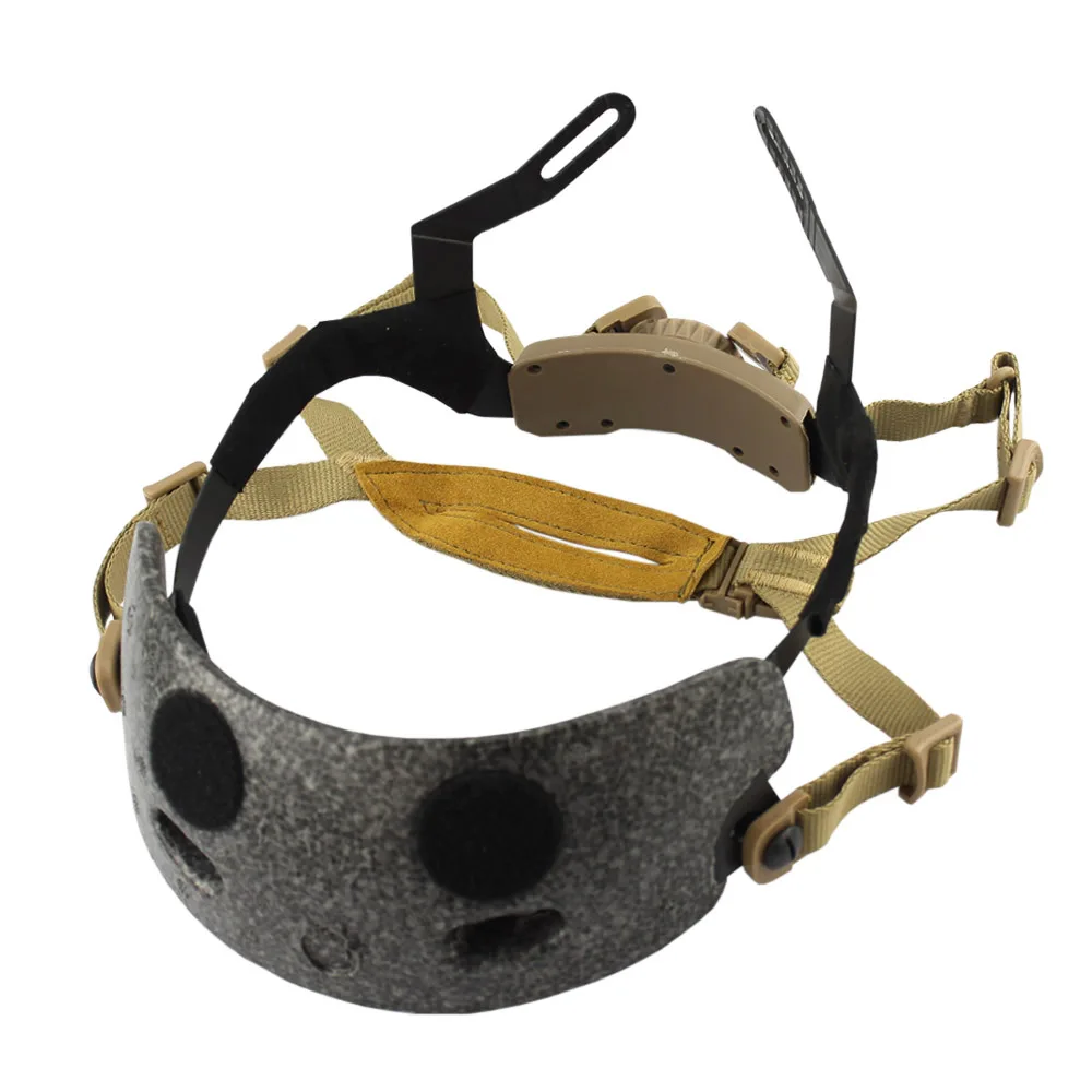 VULPO ACH occ-dial Liner Kit, sistema de casco ajustable, conjunto completo, sistema de suspensión interior para casco, Correa rápida, accesorios para casco MICH - imagen 4