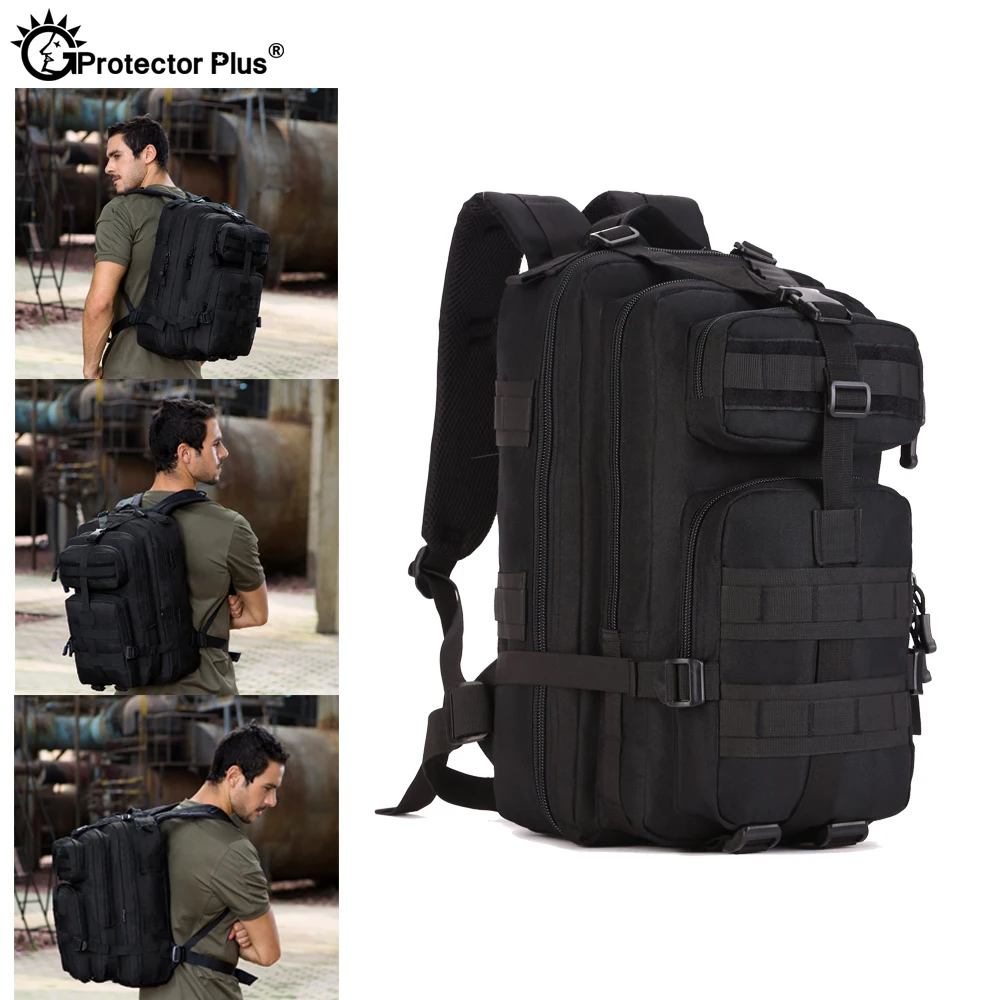 Mochila PROTECTOR PLUS 40L MOLLE, bolsa de carga de hombro, mochila de viaje impermeable, ajuste, bolsa de camuflaje de alta calidad - imagen 4