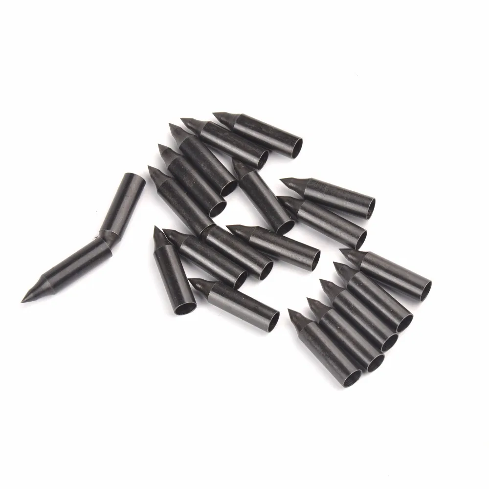 Puntas de punto de destino de campo, puntas de acero al carbono para caza con punta de flecha, accesorios de arco compuesto, 100 Gr, 12 Uds. - imagen 2