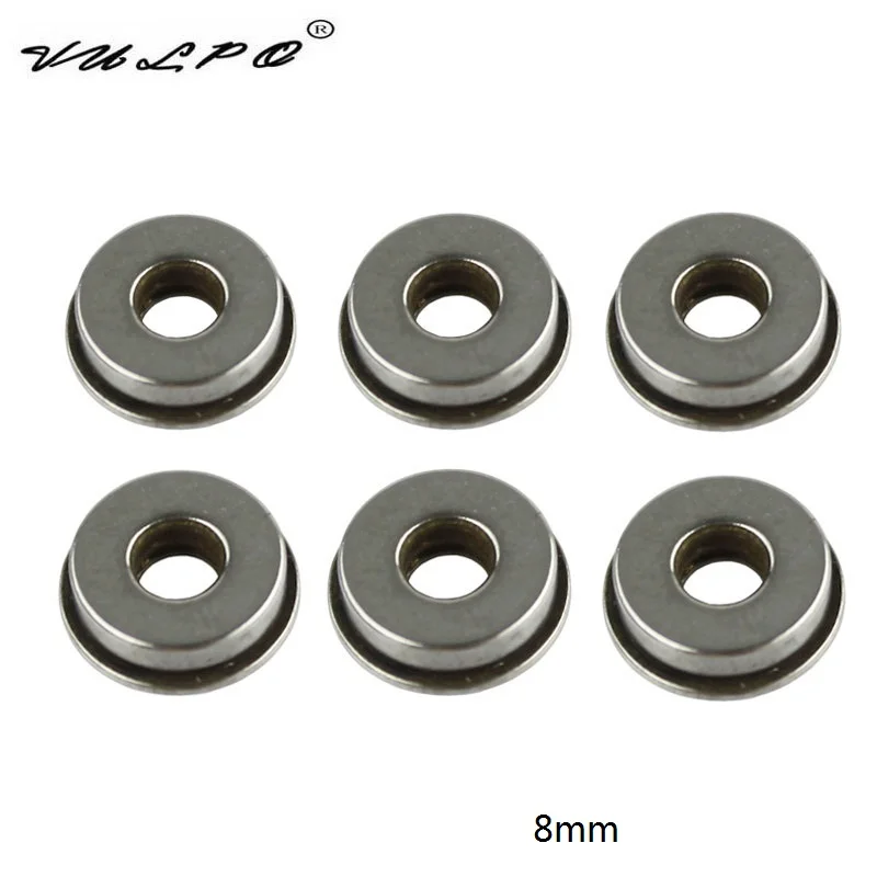 Buje sin aceite de acero inoxidable VULPO de 6/7/8/9mm para accesorios de caza de caja de cambios Airsoft AEG - imagen 4