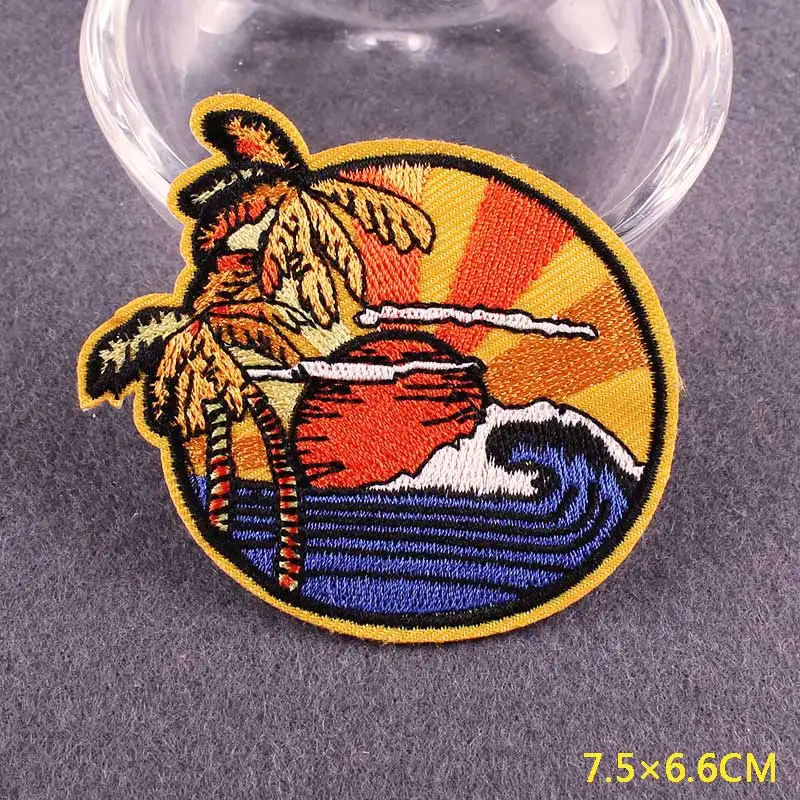 Adventure Camping parche parches bordados DIY parches de insignia para exteriores para ropa, accesorio de aplique, parches para planchar para ropa - imagen 3