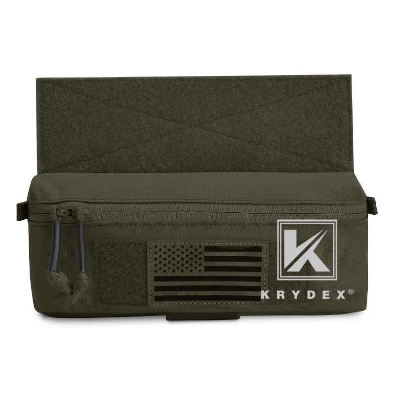 KRYDEX-Mini bolsa colgante Ranger Green, riñonera de almacenamiento de herramientas tácticas para JPC, CPC, LBT, portador de placa, MK3, MK4, aparejo de pecho - imagen 3
