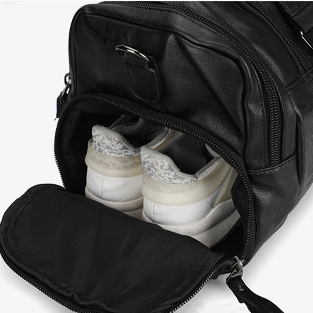 Bolsas de gimnasio para hombre, bolsas de entrenamiento para Fitness, bolsas de mano deportivas de viaje, bolso de hombro para deportes al aire libre, bolsas de Yoga para natación para mujer X192A - imagen 5