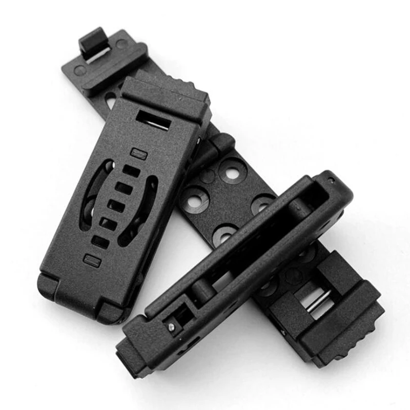 1 piezas KYDEX funda para pistola Clips de cintura K funda Clips para cinturón cuchillo vaina Shell Clip trasero con tornillos herramienta multifunción - imagen 4