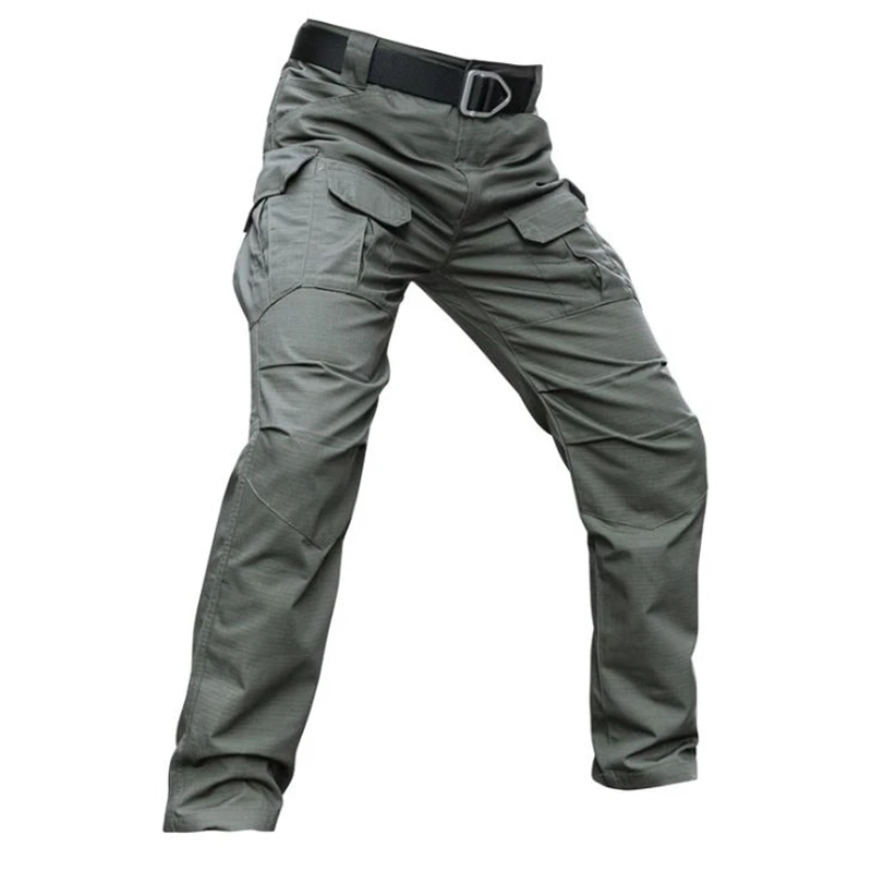 Pantalones tácticos militares para hombre, resistentes al desgaste, pantalones Cargo impermeables, pantalones de combate del ejército, al aire libre, calidad - imagen 5