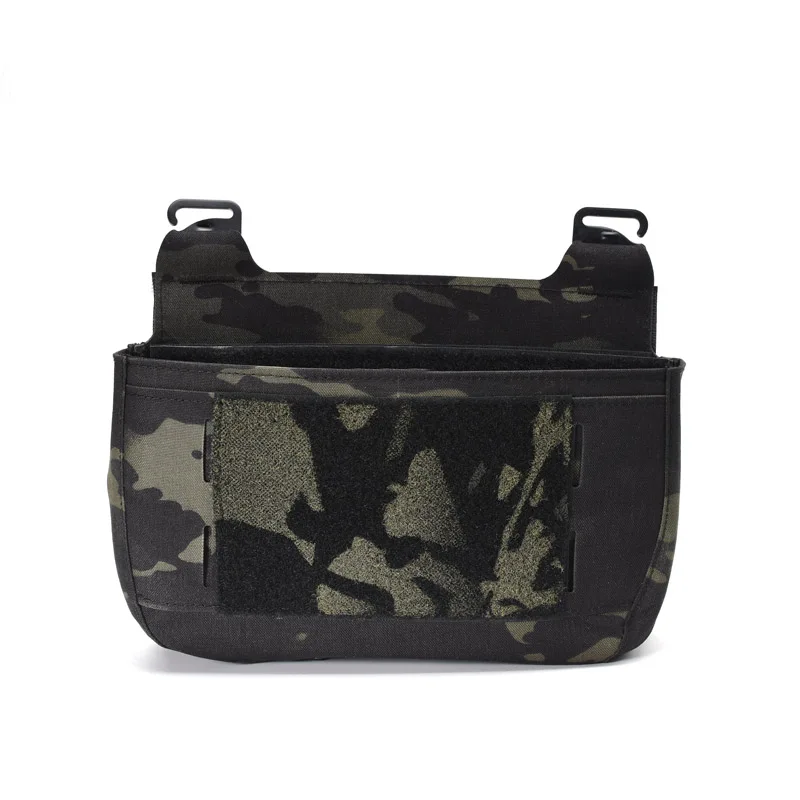 Chaleco táctico, bolsa de Panel frontal de ataque, placa de conversión de expansión, bolsa interior de corte láser Multicolor/inserto Triple 556 - imagen 2