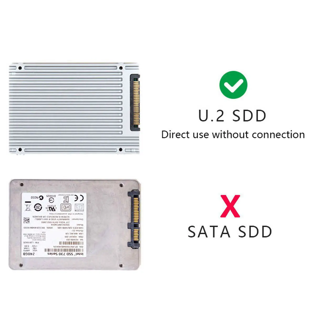 Chenyang-Adaptador de tarjeta SAS NGFF Slimline, Cable PCI-E 3,0 4,0 A SFF-8654 y U.2 U2 SFF-8639 NVME PCIe SSD para placa base SSD - imagen 3