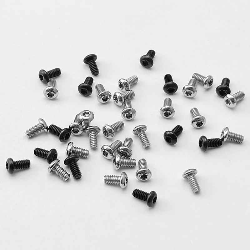 Tornillos T6 Torx de acero inoxidable, cabezal de botón, Clip para cuchillo de bolsillo, accesorios para MANGO, 10 piezas - imagen 3