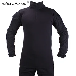 Camiseta camuflaje VULPO táctica algodón ripstop transpirable militar