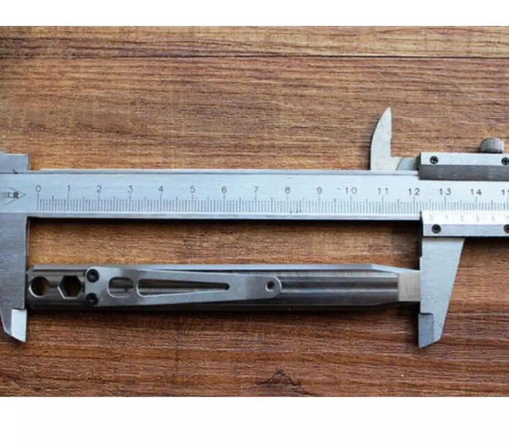 Herramienta de destornillador de barra de palanca de titanio con Clip EDC, herramienta colgante de llavero, novedad - imagen 5