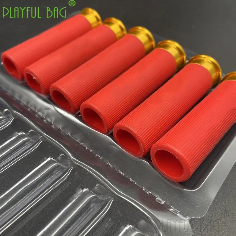 Playful bag AKA M870 soft bullet shell Sponge EVA soft bullet toy equipment CS accesorio decorativo AQA38 - imagen 4